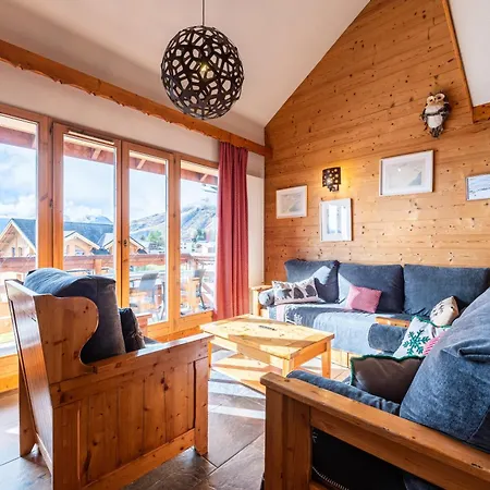 L'ecrin Des Sybelles - Piscine Sauna Partages شقة Fontcouverte-la-Toussuire